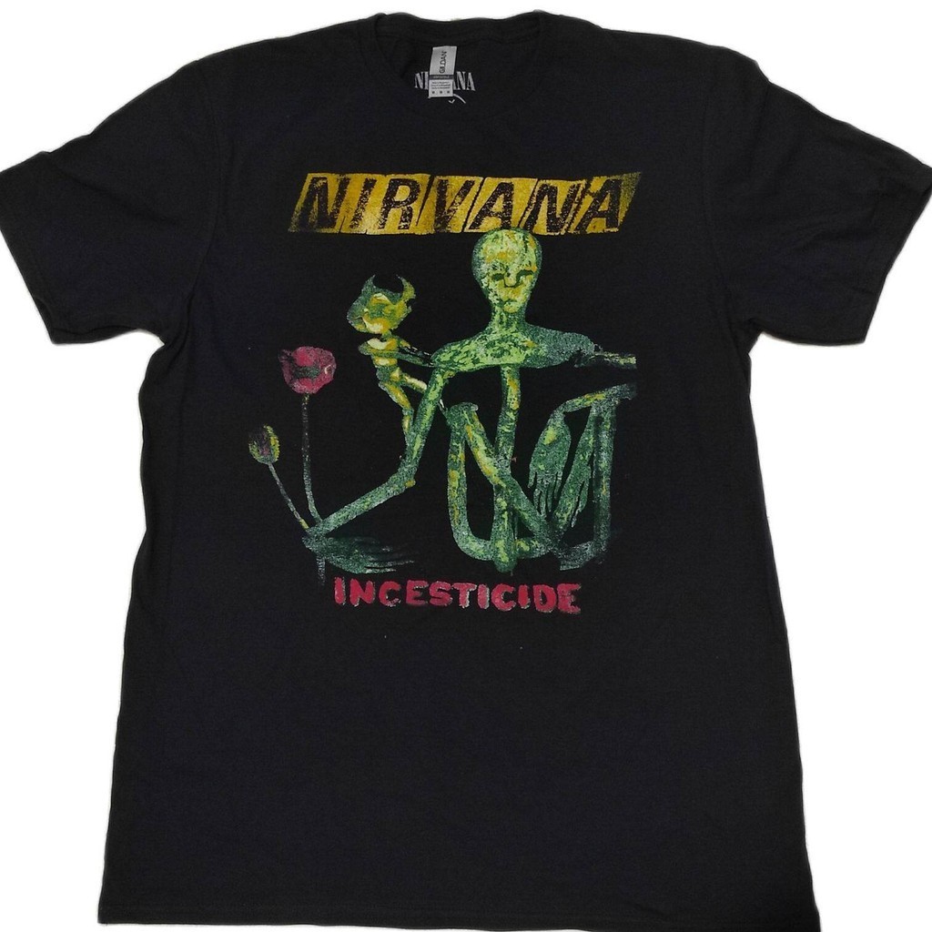 เสื้อยืดวง NIRVANA incesticide ลิขสิทธิ์แท้  2022