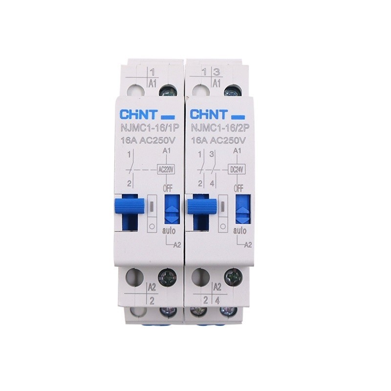✸CHNT NJMC1-16 1P 2P DC 24V AC 220V 16A Pulse Relay Impulse Relay