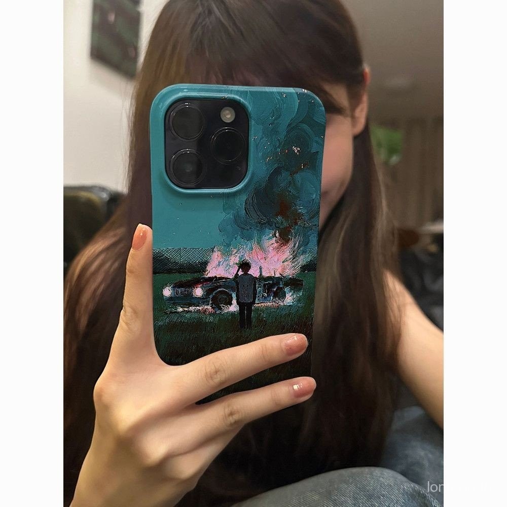 เคสโทรศัพท์มือถือเคสโทรศัพท์มือถือเคสโทรศัพท์มือถือเฉพาะกลุ่มศิลปะการทำลาย Nirvana ขั้นสูงเคส iPhone สำหรับ iPhone 14 13 PRO MAX 12 15 PRO MAX 7 plus XS MAX 8 PLUS XR 11 Pro 12 14 PLUS เปลือกซิลิโคนกันตกกันฝุ่น tobr