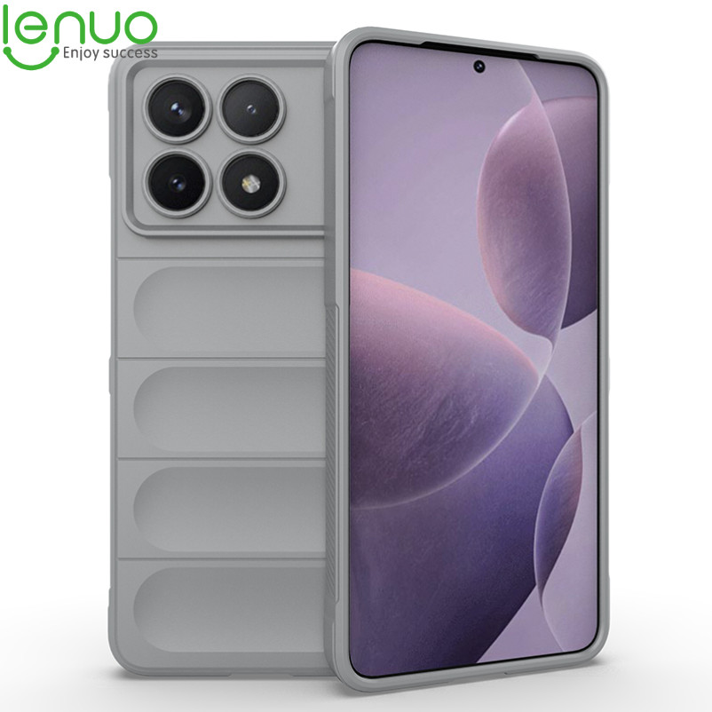 Lenuo นุ่มเคสโทรศัพท์สําหรับ Xiaomi Mi 14T 13T 13 14 Pro Lite 14 Ultra 5G Case ปลอกซิลิโคนกันกระแทกป้องกัน Flannel ฝาหลัง