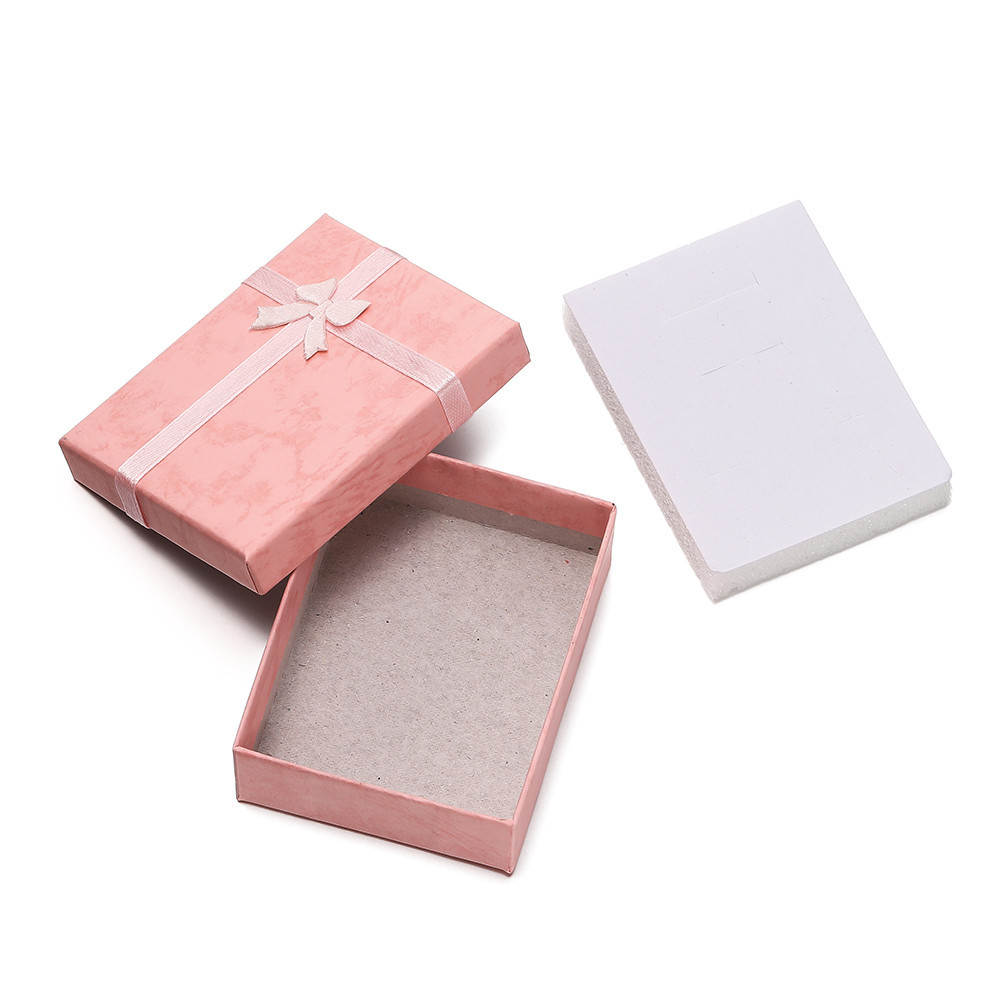 St. kunkka Lover ของขวัญวันเกิดกล่องสร้อยคอกล่องสร้อยข้อมือสีสันสดใสกล่องเครื่องประดับพร้อมโบว์สําหรับเพื่อนคู่หูของขวัญ