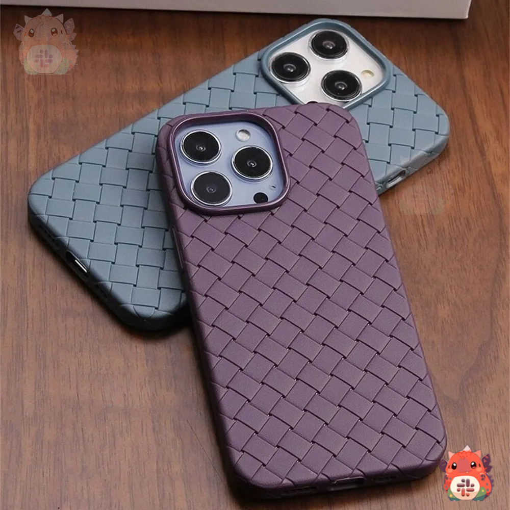 ฝาหลังตาข่ายทอระบายอากาศสําหรับ iPhone 15 14 Plus 15 14 13 12 11 Pro Max เคสซิลิโคนอ่อนนุ่มระบายความร้อน