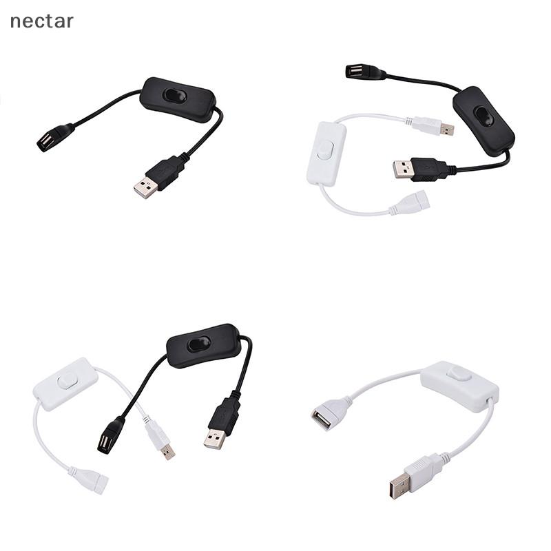 Tar สาย USB พร้อมสวิตช์ควบคุมพลังงานสําหรับ Raspberry Pi Arduino USB On Off Toggle N