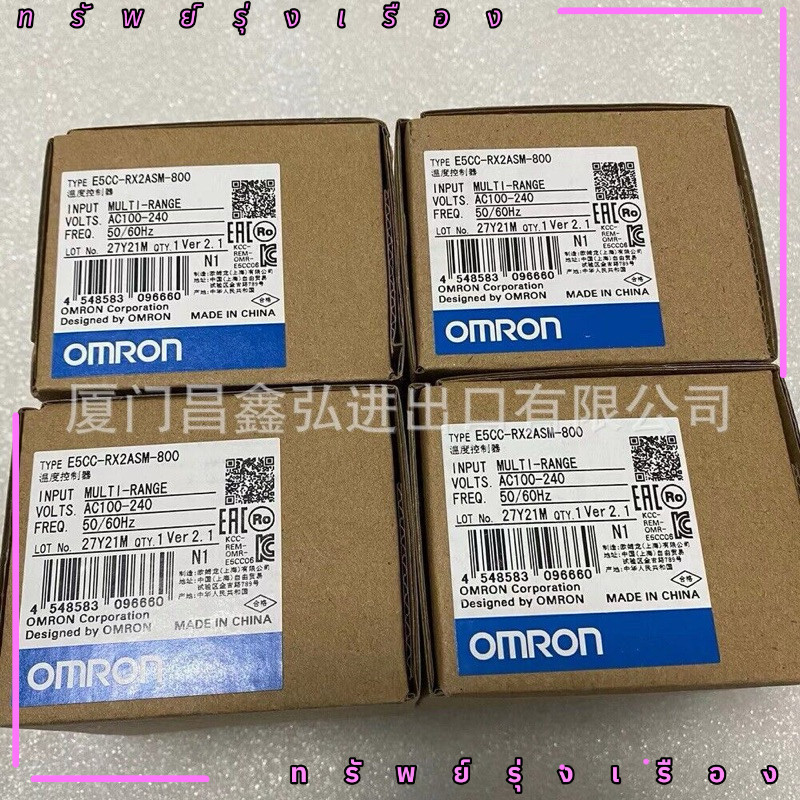 ร้านในไทย! E5CC-RX2ASM-800  TYPE E5CC-RX2ASM-800 DIGITAL CONTROLLER สินค้าพร้อมส่ง ของใหม่