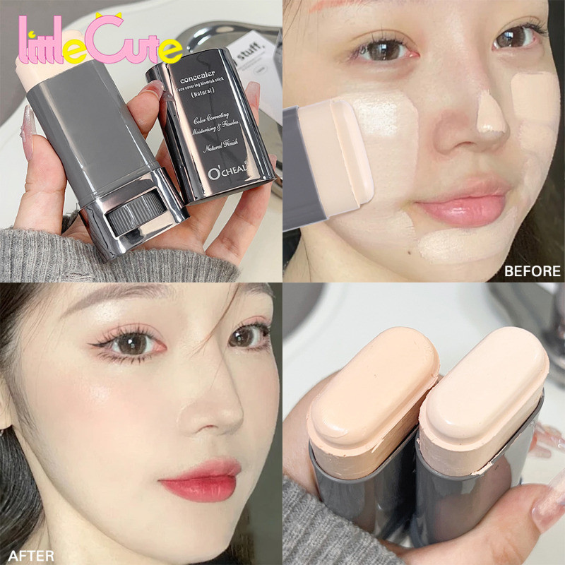 Eraser Foundation Make-Up Stick - คอนซีลเลอร์ Acne Mark Solid Foundation - กันน้ํา ปรับโทนสีผิว - Air Cushion BB Cream - ครีมคอนทัวร์หน้า - ครีมคอนทัวร์เงาจมูก