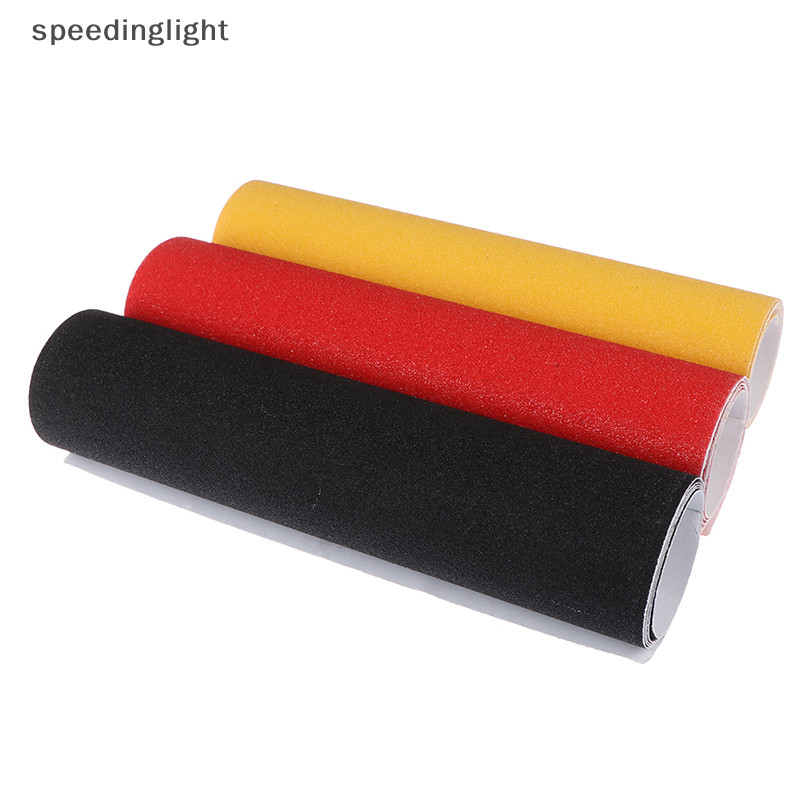 Speedinglight สเก็ตบอร์ด Deck กระดาษทราย Grip เทป Griptape ป้องกันกันน้ํากันลื่น Speedinglight
