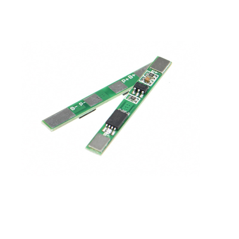 3.7v แบตเตอรี่ลิเธียมชาร์จป้องกันโมดูลเหมาะสําหรับ Polymer 18650 สามารถจุดเชื่อมหลายขนาน 3A ค่ากระแสเกิน – โปรปัง