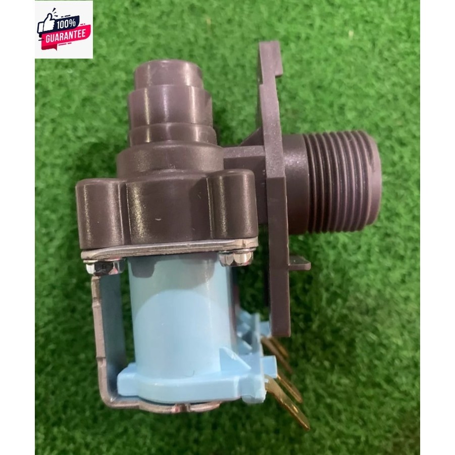 วาล์วน้ำเข้า เครื่องซักผ้า Toshiba โตชิา 2 ทาง AC 220V รุ่น WV-34B-4 แท้ อะไหล่เครื่องซักผ้า