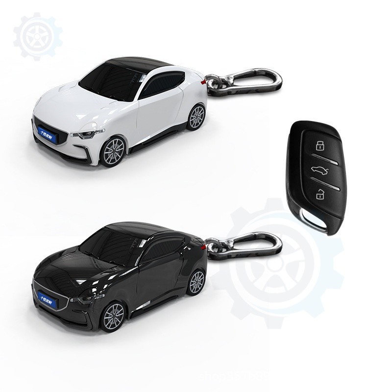 ฝาครอบกุญแจรถยนต์ MG ที่ครอบกุญแจรถยนต์แบบมีไฟ เหมาะสำหรับ MG4 EV Mulan MG5 HS ZS
