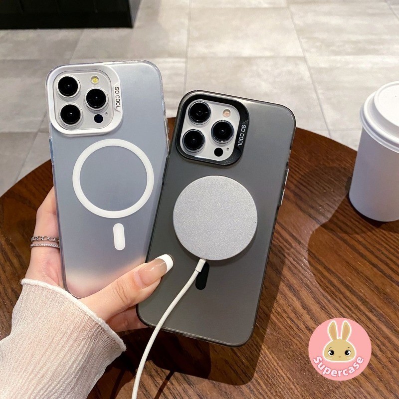 สําหรับxiaomi 14T 14 13 12 Ultra 13T 12T Pro Poco X6 M6 Pro 4G X5 C65 C55 M6 5G F5 Pro F4 GT M3 M2 X3 NFC Proไร้สายชาร์จแม่เหล็กเคสโทรศัพท์กันกระแทกฮาร์ดปกหลังนุ่ม