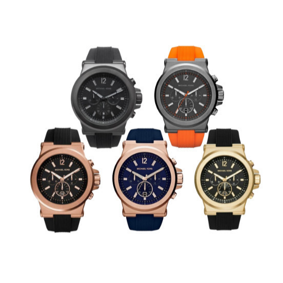 นาฬิกาผู ้ ชาย MK8152 MK8184 MK8295 MK8296 MK8445 รหัสจับเวลานาฬิกาสแตนเลส