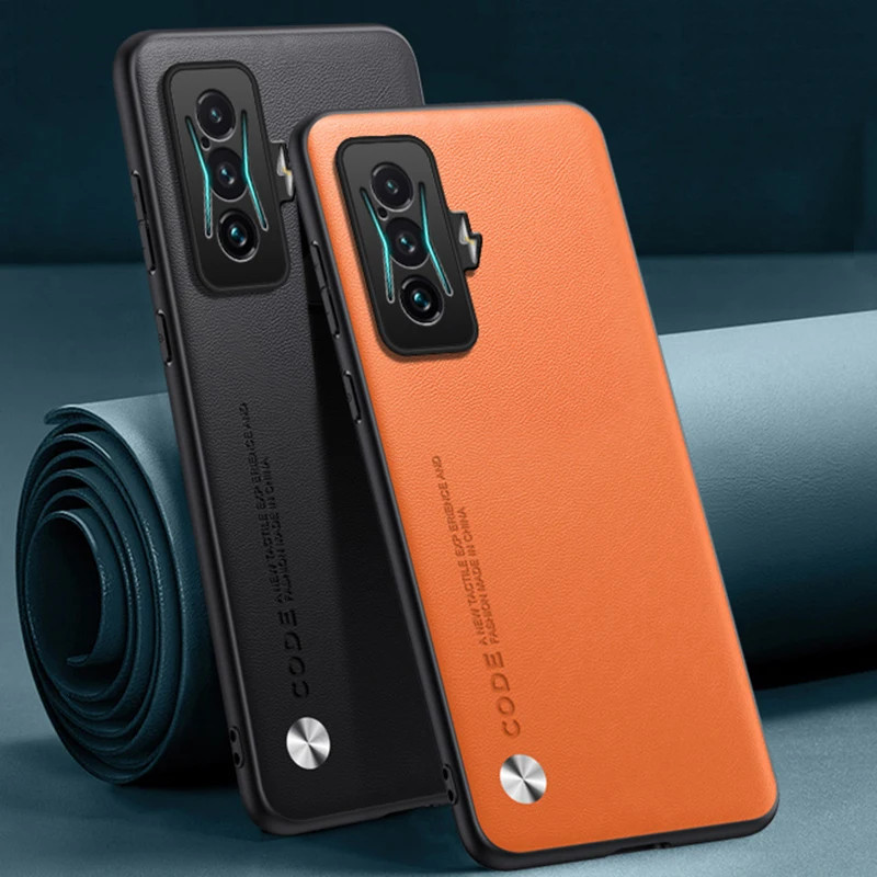 หรูหรา PU หนังสําหรับ Poco F4 GT F3 GT ปกหลังซิลิโคนกันกระแทกป้องกันเคสโทรศัพท์สําหรับ Redmi K50 Gaming K40 กรณีเกม