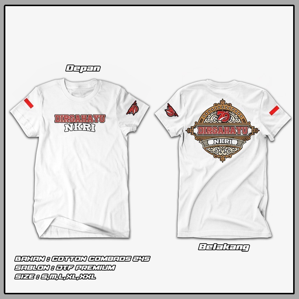 เสื้อยืดผู้ใหญ่ INDONESIAN AUGUST 17 | COMMITTETE 17 AUGUST VOL. 7 | HAPPY REPUBLIC ของ INDONESIA | 