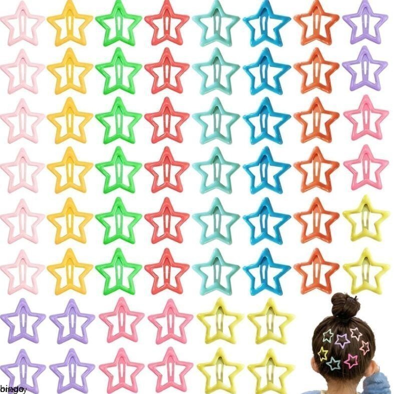 Bingo Girl กิ๊บติดผมดาว Y2k สีสันสดใสน่ารัก 1 ชิ้น Dopamine Barrette Hair Pins