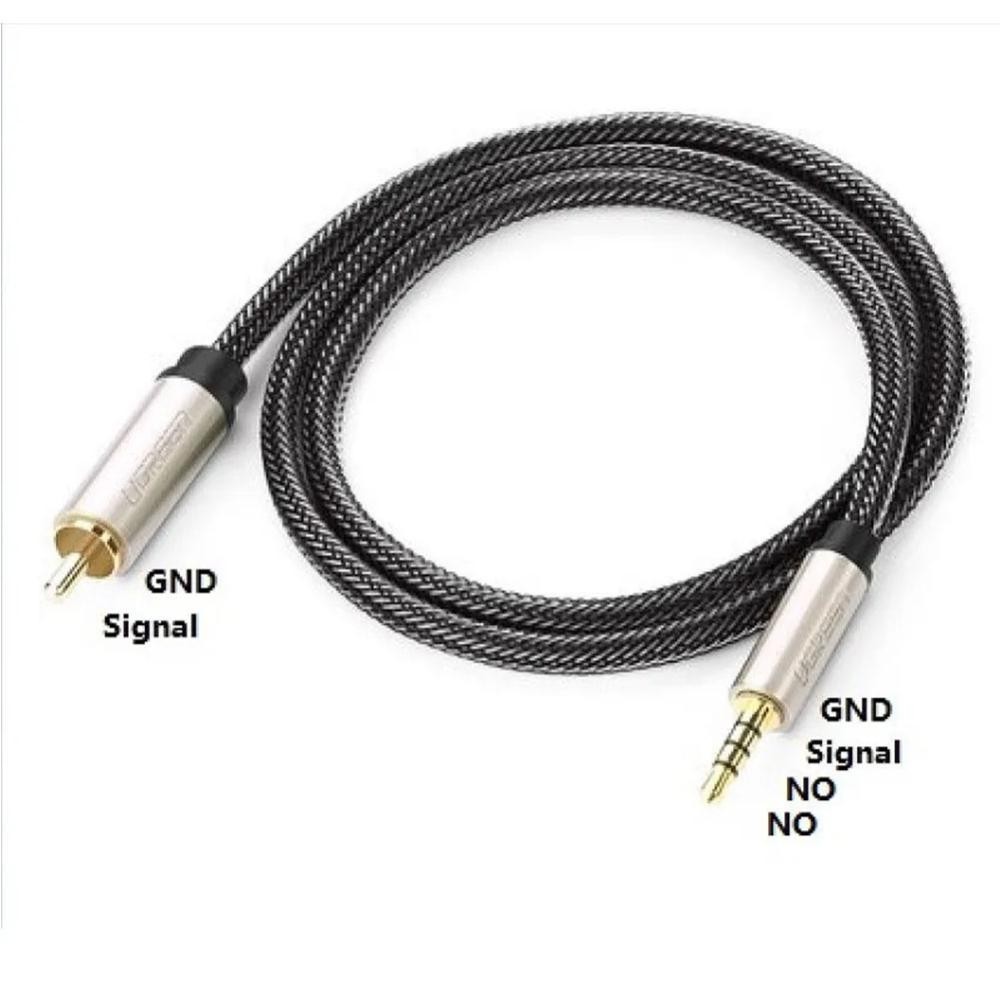 Timekey RCA 3.5 มม.แจ็ค Aux สายสเตอริโอดิจิตอล Coaxial Audio Line Applicies Mi TV รุ่นที่ 1 / 2 เวอร์ชัน I9M6