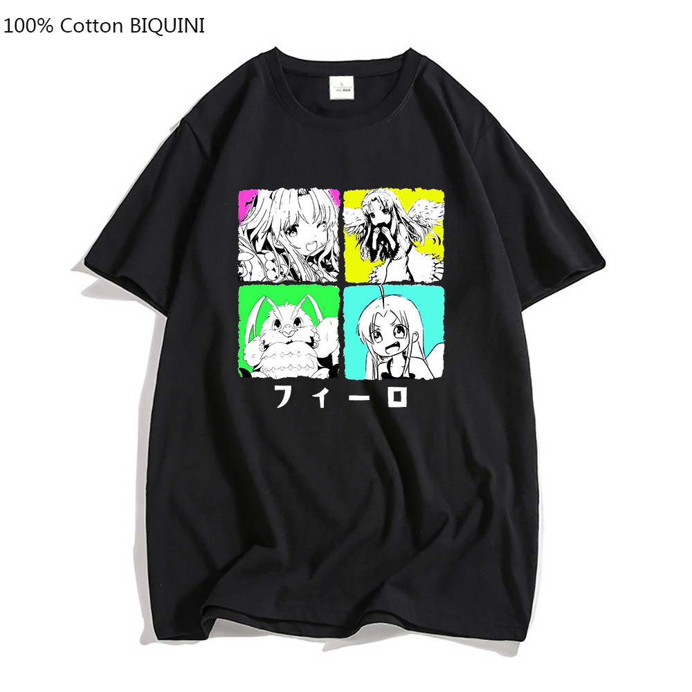 Tate no Yuusha no Nariagari Filo Raphtalia Tshirt อะนิเมะ Rising of the Shield Hero เสื้อยืด Mens 10