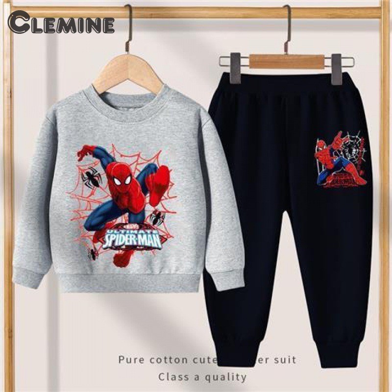 Clemine Boys ชุดเสื้อกันหนาวเด็กฤดูใบไม้ร่วง