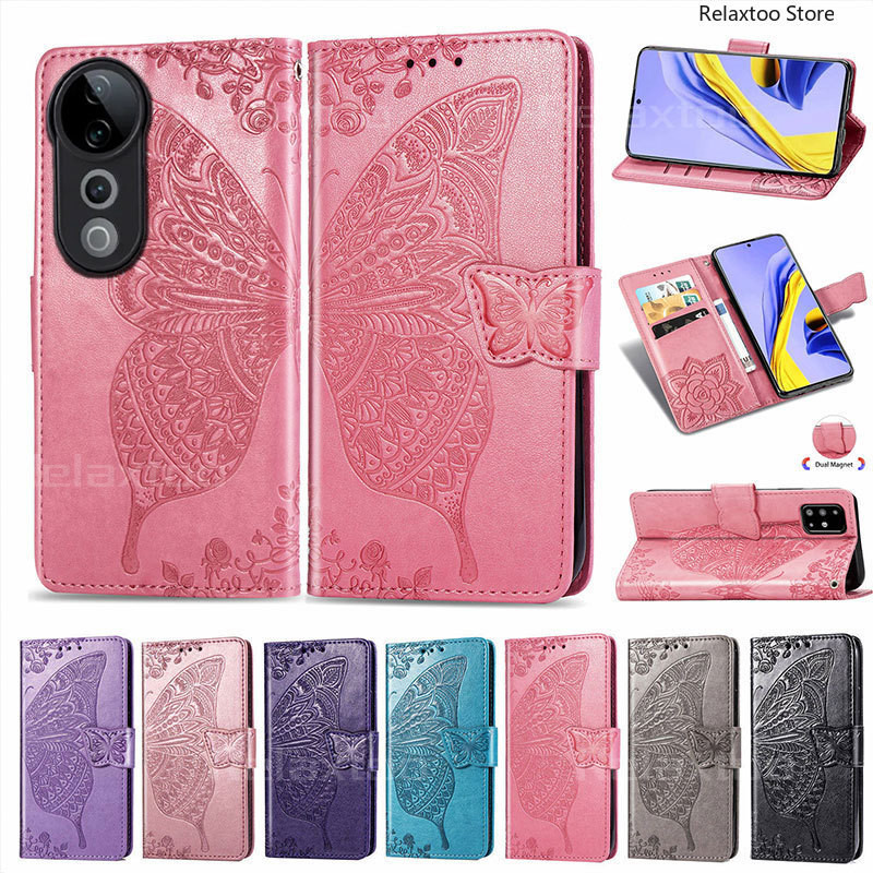 Vivov40 5G หนังสําหรับ Vivo V40 Pro E V40Pro V 40E V40e VIVOV40Pro VIVOV40E 5G 2024 ขาตั้งแม่เหล็กผู้ถือเคสโทรศัพท์กันกระแทกเลนส์กล้องปกป้องฝาหลังปลอก