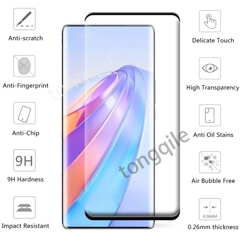 ป้องกันหน้าจอโค้งสําหรับ Huawei Pura 80 Pro Plus Ultra Pro + Pura80 5G 4G 2025 กระจกนิรภัย HD Clear View ฟิล์มป้องกันกระจก Anti Scratch 9H ความแข็ง Anti Scratch ราคา ถูกที่สุด ดีลบีเคเค แกลเลอรีภาพที่ 4