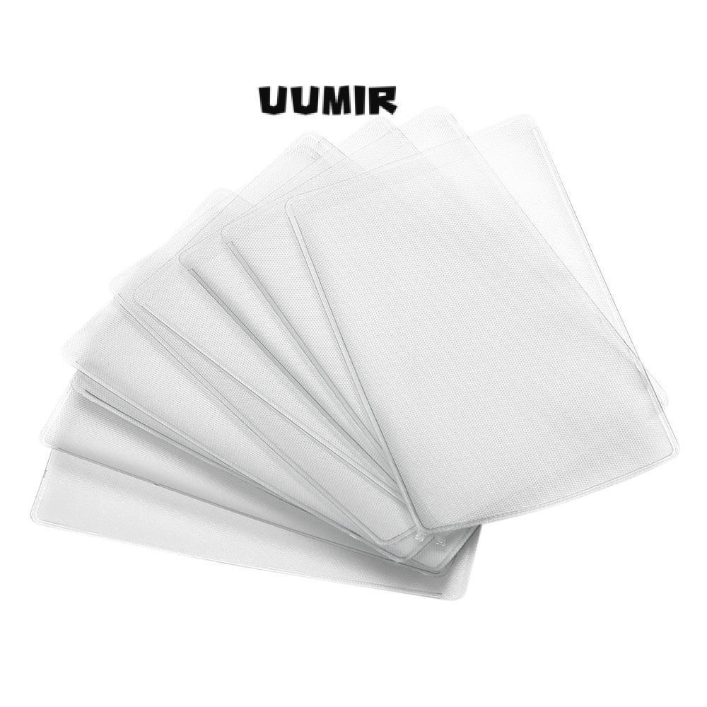 UUMIR  ซองใส่บัตร อเนกประสงค์ กันน้ํา แบบพกพา สําหรับสํานักงาน โรงเรียน จํานวน 10 ชิ้น