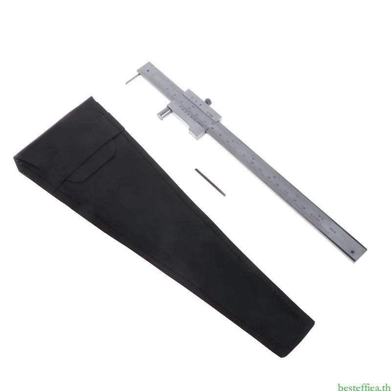 Stainless Steel Parallel Marking Gauge Vernier Caliper 200mm for w/ Carbide Scri