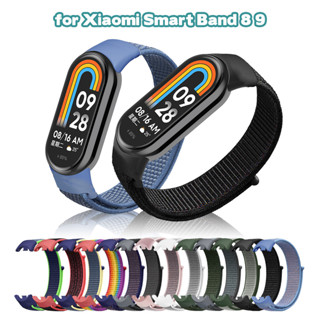 สําหรับ Xiaomi Mi Band 10 9 8 สายรัดไนลอน NFC SmartWatch สาย…