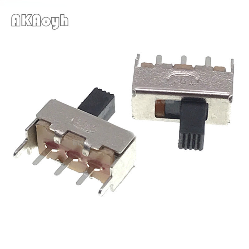 อุปกรณ์สวิตช์สลับ ss12 f44 3 pin แบบแนวตั้ง ความยาว 5 มม. 20 ชิ้น
