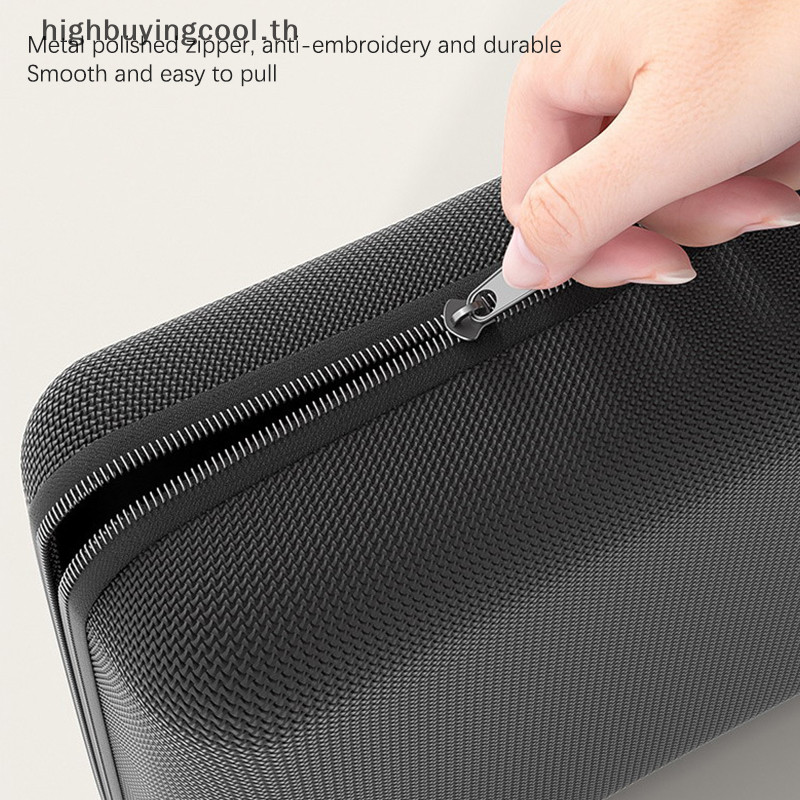 Hcth แบบพกพารถเก็บเครื่องดูดฝุ่น Universal ป้องกันกระเป๋ากล่องเก็บ Eva Hard Shell กล่องเก็บดิจิตอลกระเป๋า Tote กระเป๋ารถอุปกรณ์เสริม HOT