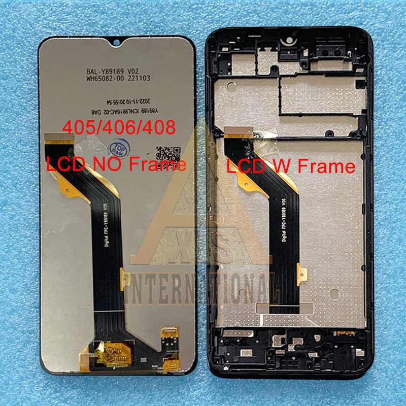 Original 6.6''For TCL 40 R 5G LCD T771K Screen Display Touch Panel Digitizer For TCL 405 T506D LCD