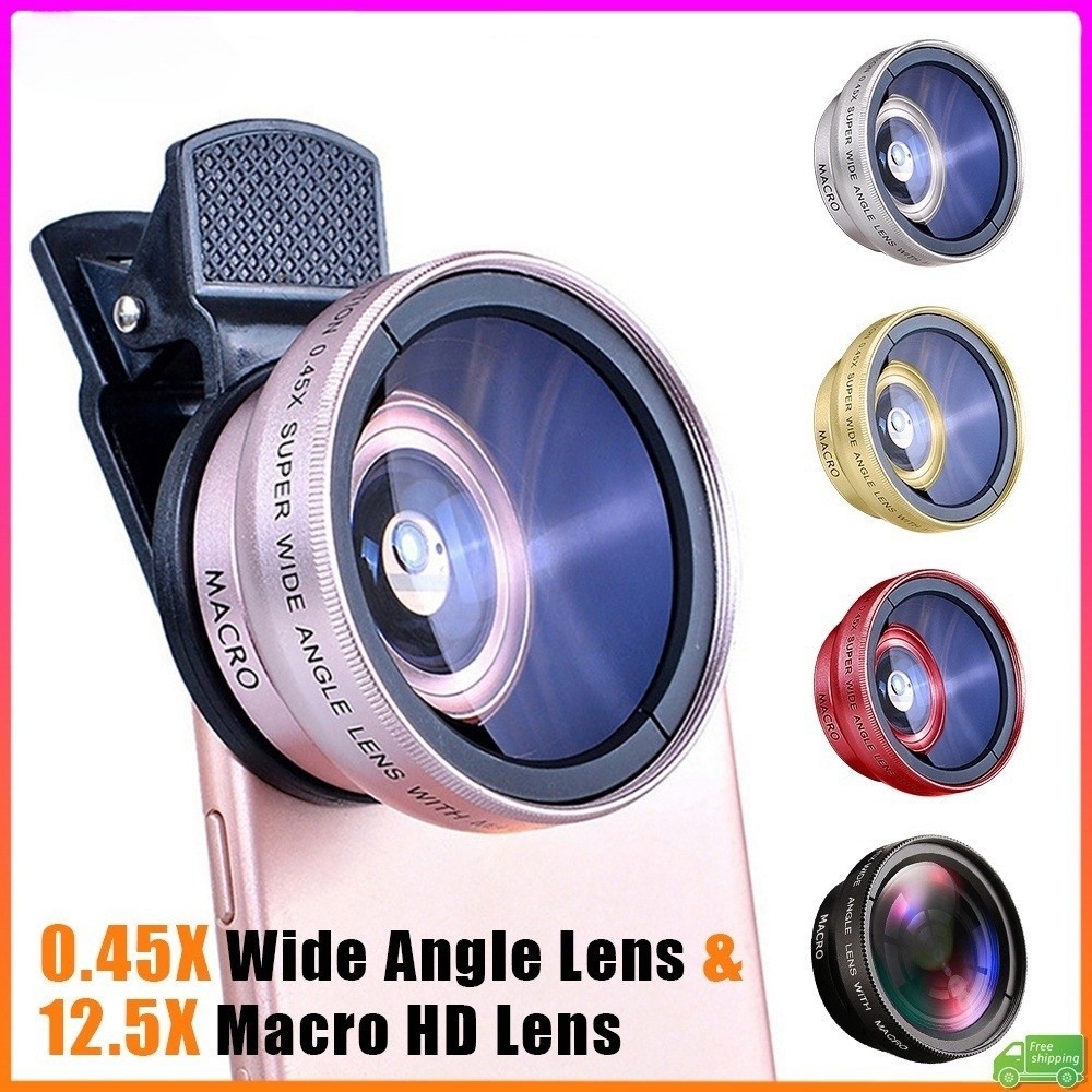 UNIVERSAL CLIP LENS CAMERA/WIDE ANGLE/MACRO LENS/FISHEYE LENS