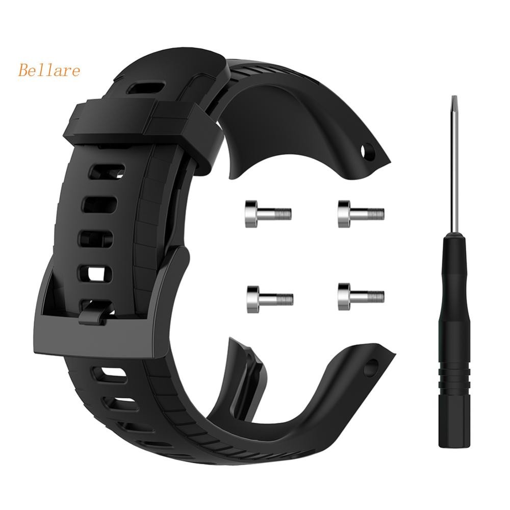 สําหรับ Suunto 5 สายซิลิโคนกีฬาสายนาฬิกาสร้อยข้อมือนาฬิกาอุปกรณ์เสริม [Bellare.th]