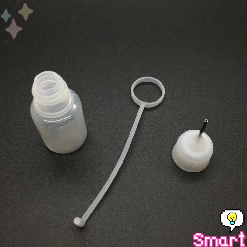 SMART【มีสินค้าในสต๊อก】 หัวเข็มขวดน้ำมัน ขวดหยด ขวดแบ่ง DIY อุปกรณ์ ขวดดรอเปอร์ ปลายแหลม Dropper Bottles thumbnail 8