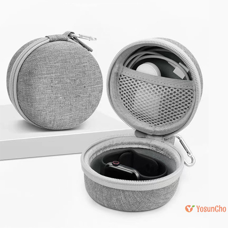 Yosunchoker] EVA Watch Travel Case Portable Storage Organizer Shock-Resistant Waterproof Smartwatches Zippered Container Box ใหม่