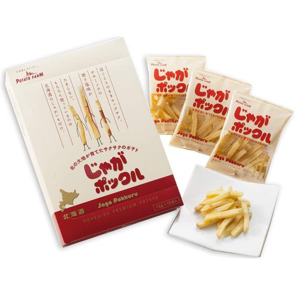 [Direct from JAPAN] Calbee Potato Farm Jaga Pokkuru (3 pcs)