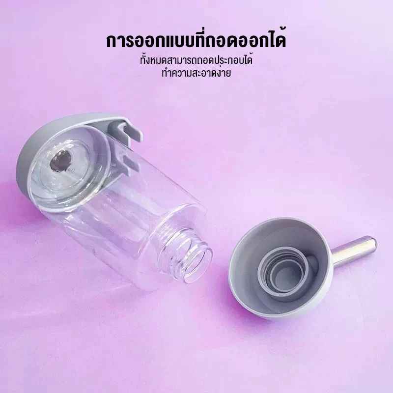 ✈️สินค้าอยู่ในไทย พร้อมส่ง✈️ขวดน้ำสัตว์เลี้ยง​ 80 ML.- 500 ML. หลอดน้ำติดกรง​สัตว์เลี้ยงอนเนกประสงค์ thumbnail 9