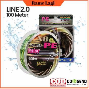 TaffiSPORT สายตกปลาถัก PE 100M 0.4 - X8 - 7RTHEBXX