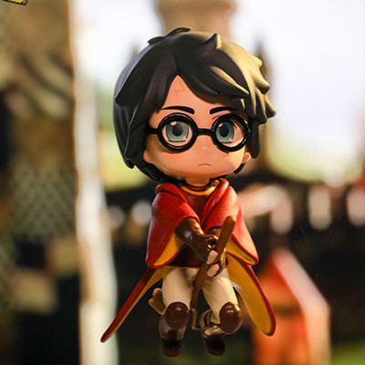 【secret】 Popmart POPMART Harry Potter Magic World Series Mystery Box ตุ๊กตารูปตุ๊กตาสํานักงานอินเทรน