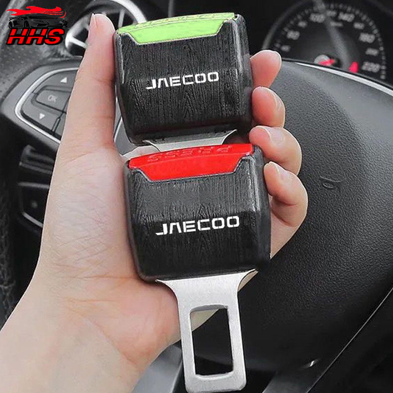 1/2 ชิ้น Jaecoo J7 รถเข็มขัดนิรภัยคลิป Extender ความปลอดภัย Seatbelt ปรับ Extension Extender ความปลอดภัยหัวเข็มขัดปลั๊กสําหรับ JAECOO J7 J8 J6 J5 7 6 5 EV