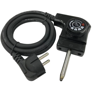[ 1 เส้น ] PC-6069 PC-6070 สายปลั๊กกระทะปิ้งย่าง ขากลม 10A 250V 1.5เมตร 2C x 1.0 , 3C x 1.0 2300W สายหมูกะทะ สายเตาปิ...