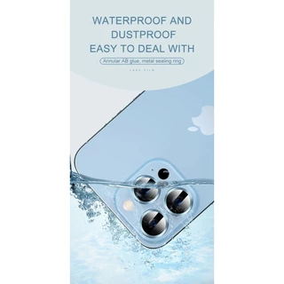 AK เลนส์เต็มฝาครอบป้องกันกระจกป้องกันกล้องสำหรับ For iPhone 16 11 17 Pro Max 14 13 12 11 15 Pro สูงสุด XR 12/13 mini
