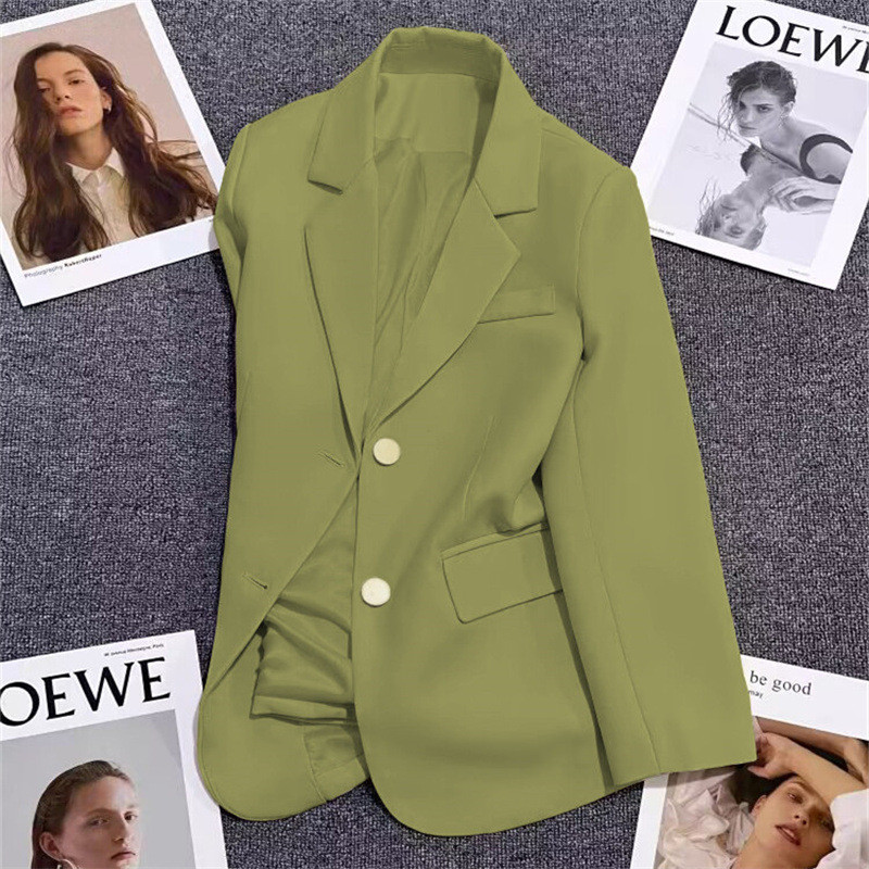 Spring and autumn suit, new autumn coat, women's 2024 design, Korean casual fashion coat, suit