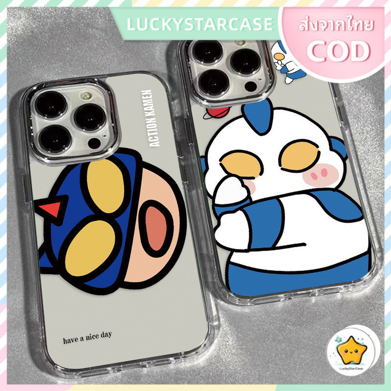 ส่งจากไทย เคสโทรศัพท์มือถือแบบใส กันกระแทก สําหรับ iPhone 11 15 14 13 12 Pro Max 7P 8P X XR XS MAX SE เคส Ultraman