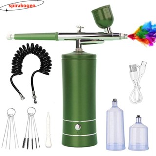 Spirakogeo Airbrush Nail Art Compressor,การชาร์จ USB 360KPA …
