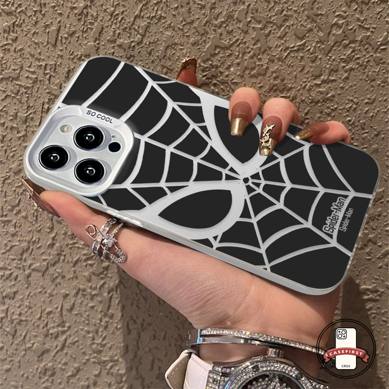 หรูหราการฉาบการ์ตูนสไปเดอร์แมนเย็นเคสสำหรับ Realme C35 C21 C30 C51 C33 C55 C20 C53 Note 50 7i 5 5i C67 C25 C20A C51s - รูปที่ 6