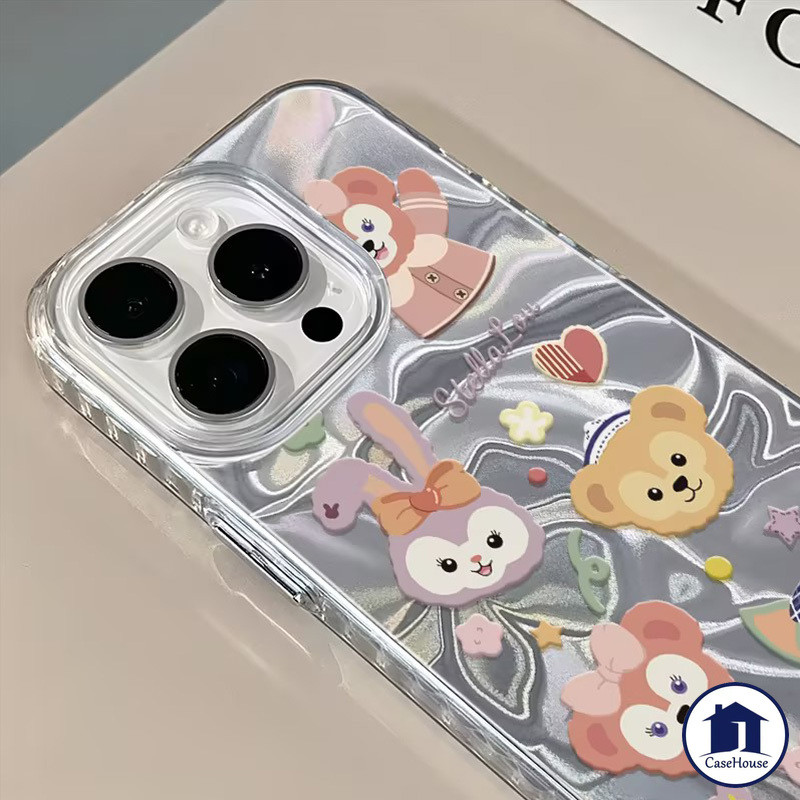 เคสลายคลื่นวินนี่เดอะพูห์สุดน่ารัก เข้ากันได้กับ IPhone XR 15 13 11 14 12 Pro Max 7Plus 15 14 11 Pro XS Max X 12 Pro SE