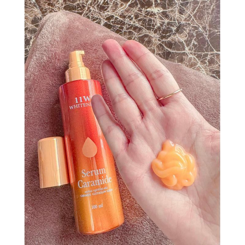 เซรั่ม 11W Serum Caramide ปริมาณ 100 ml. เซรั่มผิวกาย ผิว ทาผิวกาย สกินแคร์ thumbnail 3