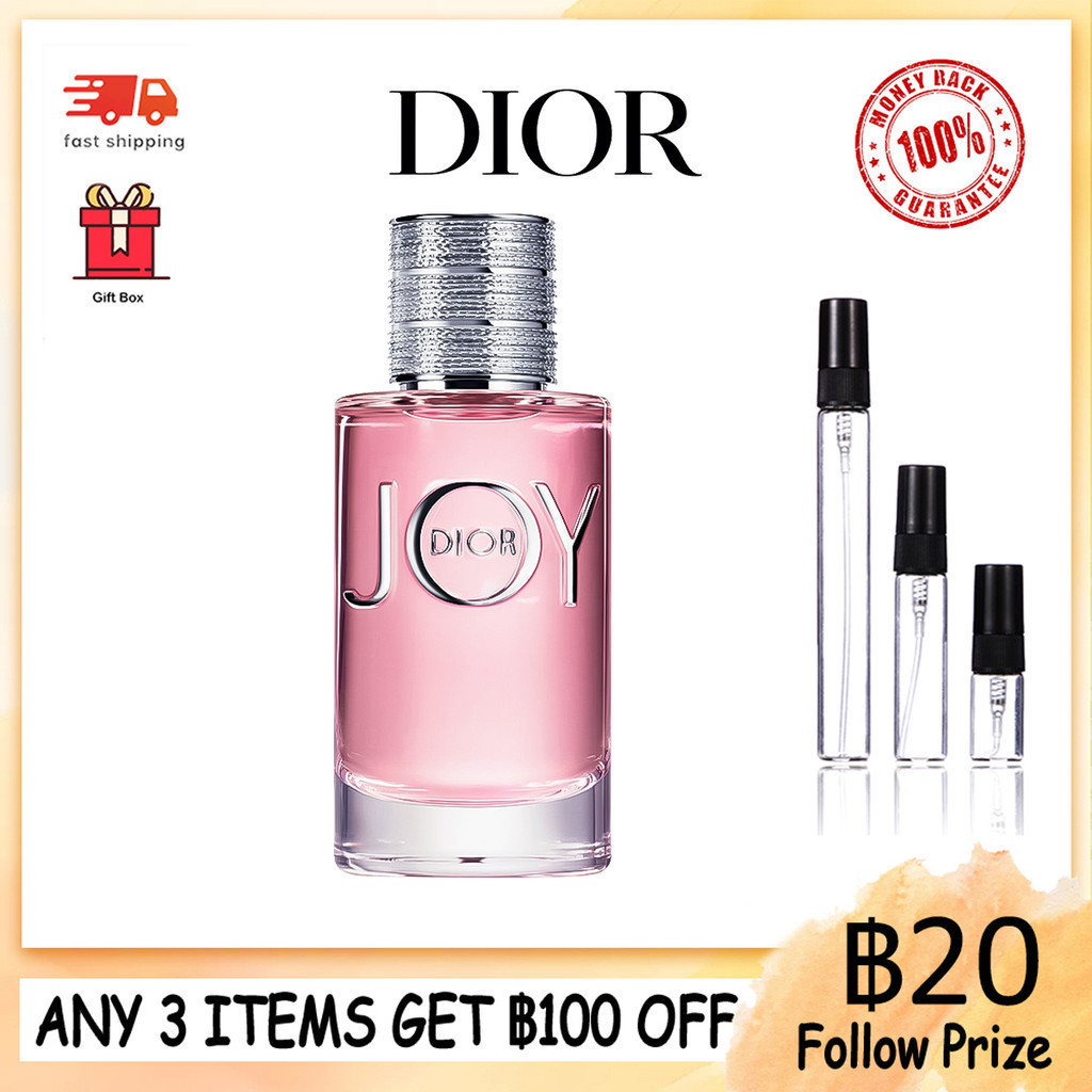 [น้ําหอมแท้แบ่งขาย ] พร้อมส่ง Joy by EDP 2ml/5ml/10ml perfume น้ําหอมผู้หญิง น้ําหอมพกพา