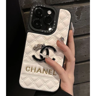 เคสหนังปั๊มแฟชั่นหรูหราสําหรับ iPhone 17 Pro Max 11 12 13 14 15 16 Pro Max 16 Plus เคสป้องกันแบบรวมทุกอย่าง