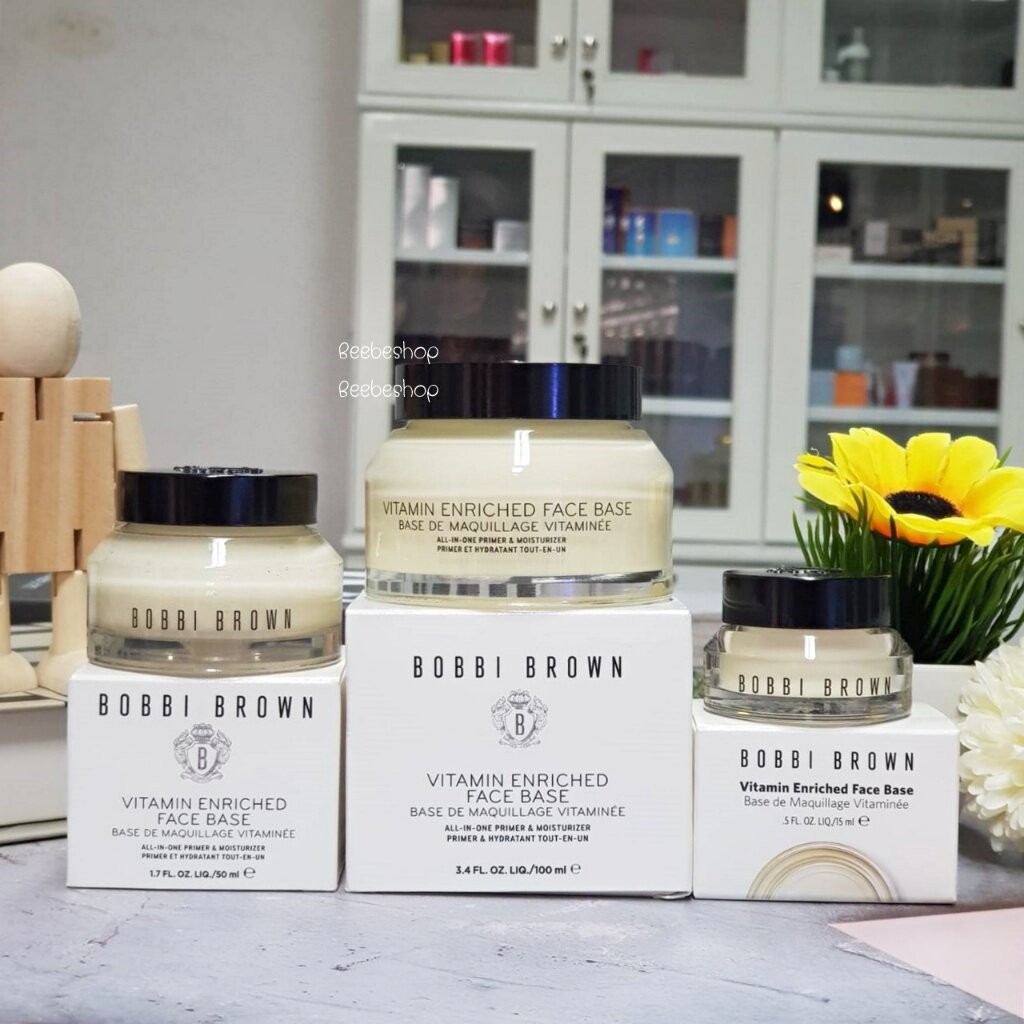 Bobbi Brown Vitamin Enriched Face Base 15ml 50ml 100ml เบสบำรุงผิวก่อนแต่งหน้า