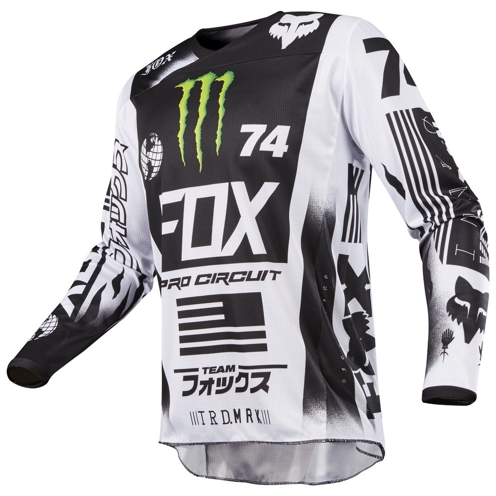 FOX LongSleeve เสื้อขี่มอเตอร์ไซค์ เสื้อขี่เสื้อผ้า จักรยาน Jersey Racing สําหรับผู้ชายกีฬา
